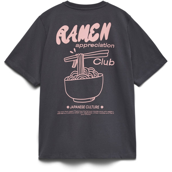 Vero Moda VERO MODA Dam Topp VMLilje Top Asphalt Ramen