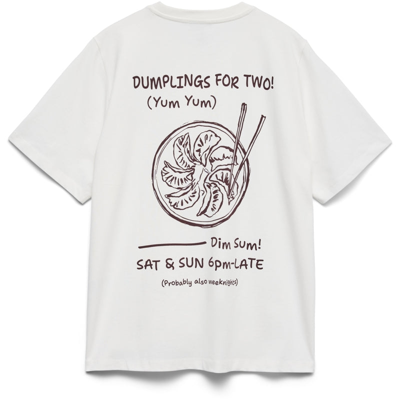 Vero Moda VERO MODA Dam Topp VMLilje Top Snow White Dumpling