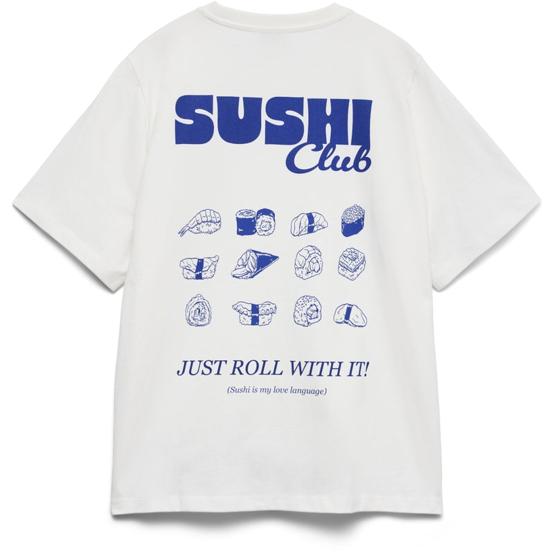 Vero Moda VERO MODA Dam Topp VMLilje Top Snow White Sushi