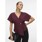 Vero Moda VERO MODA Dam Topp VMSONJA Top Port Royale
