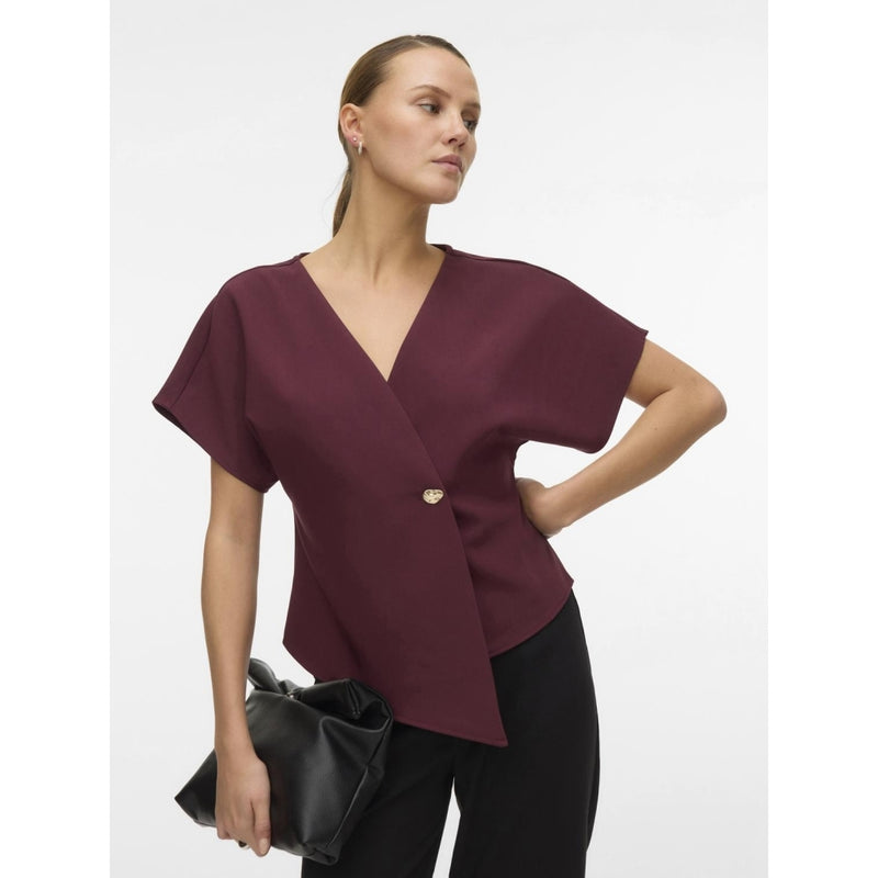 Vero Moda VERO MODA Dam Topp VMSONJA Top Port Royale