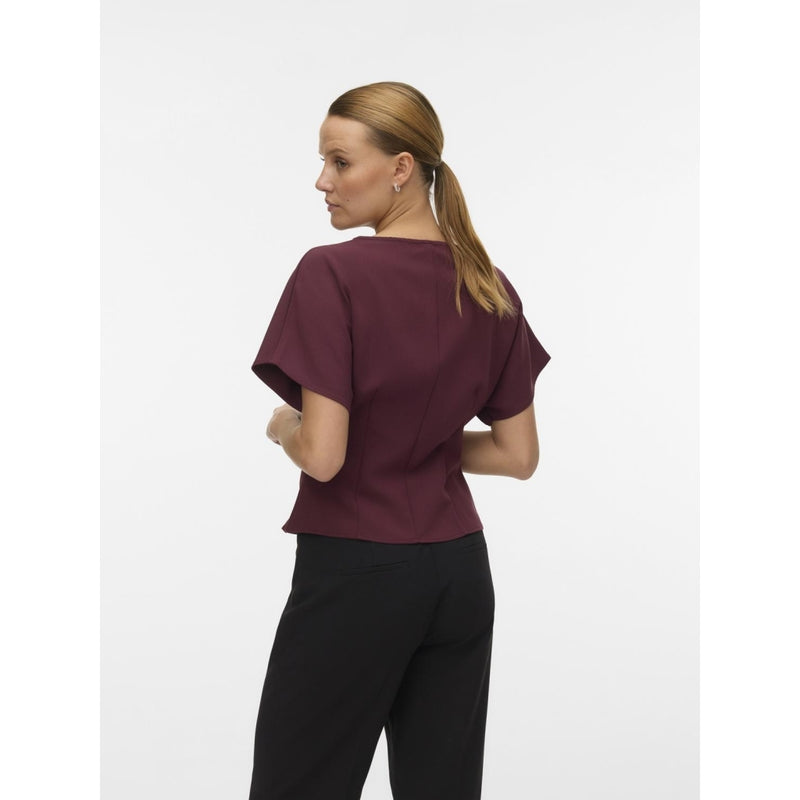 Vero Moda VERO MODA Dam Topp VMSONJA Top Port Royale