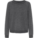 Vero Moda VERO MODA Dam Tröja VMDoffyshine Blouse Asphalt Silver Lurex