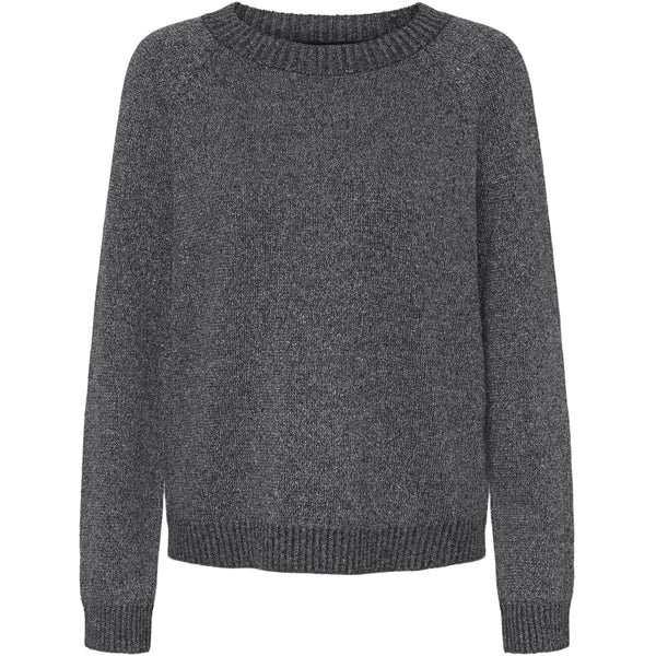 Vero Moda VERO MODA Dam Tröja VMDoffyshine Blouse Asphalt Silver Lurex