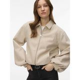 Vero Moda VERO MODA Dam jacka VMMaddie Jacket Oatmeal MELANGE