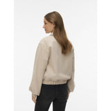 Vero Moda VERO MODA Dam jacka VMMaddie Jacket Oatmeal MELANGE
