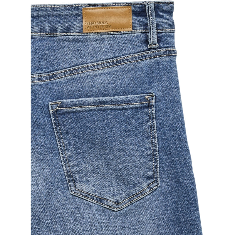 Vero Moda VERO MODA Dam jeans VMFlash Jeans Medium blue denim