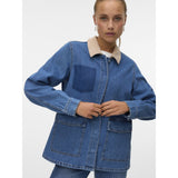 Vero Moda VERO MODA Dame Jakke VMEnya Jacket Medium blue denim