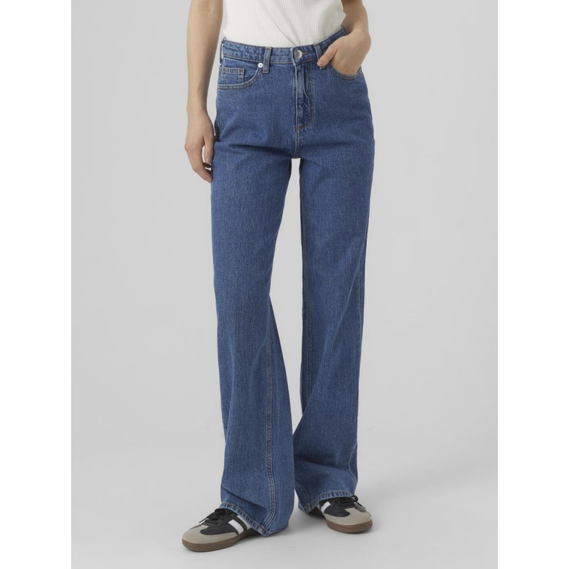Vero Moda VERO MODA Dame Jeans Tessa højtaljede Jeans Jeans Medium blue denim