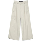 Vero Moda VERO MODA KVINNA BYXOR VMMIKELA Pant Birch Melange