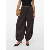 Vero Moda VERO MODA ballong byxor VMLOTUS Pant Chocolate Torte