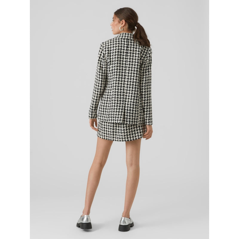 Vero Moda VERO MODA dam Blazer Black White Houndstooth