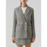 Vero Moda VERO MODA dam Blazer Black White Houndstooth