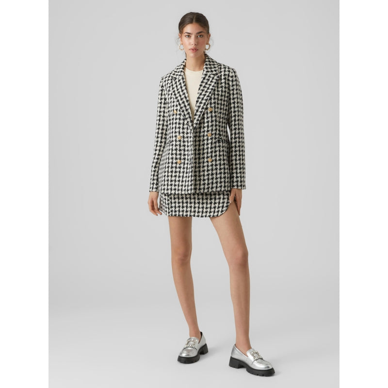 Vero Moda VERO MODA dam Blazer Black White Houndstooth