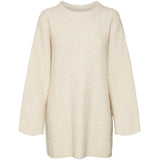 Vero Moda VERO MODA dam PULLOVER VMHEIDI Pullover Birch Melange