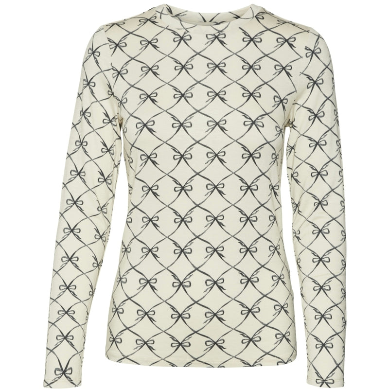 Vero Moda VERO MODA dam blus VMALBERTE Blouse Birch CILIA