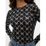 Vero Moda VERO MODA dam blus VMALBERTE Blouse Black CILIA