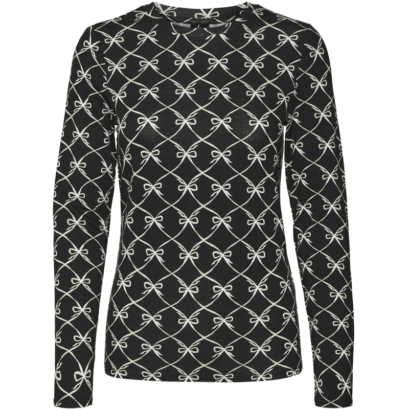 Vero Moda VERO MODA dam blus VMALBERTE Blouse Black CILIA