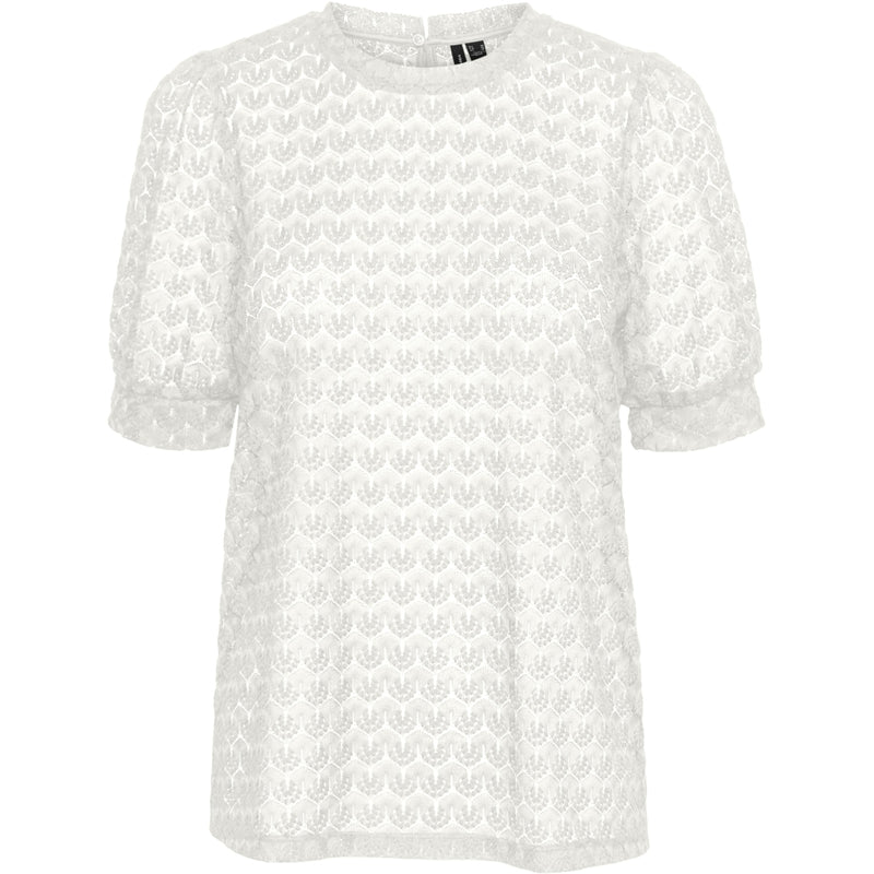 Vero Moda VERO MODA dam blus VMBECCA Blouse Snow white