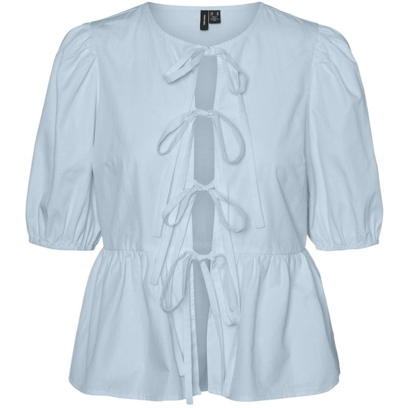 Vero Moda VERO MODA dam blus VMELLY Blouse Delicate Blue