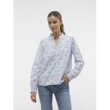 Vero Moda VERO MODA dam blus VMIPENRI Blouse Skyway