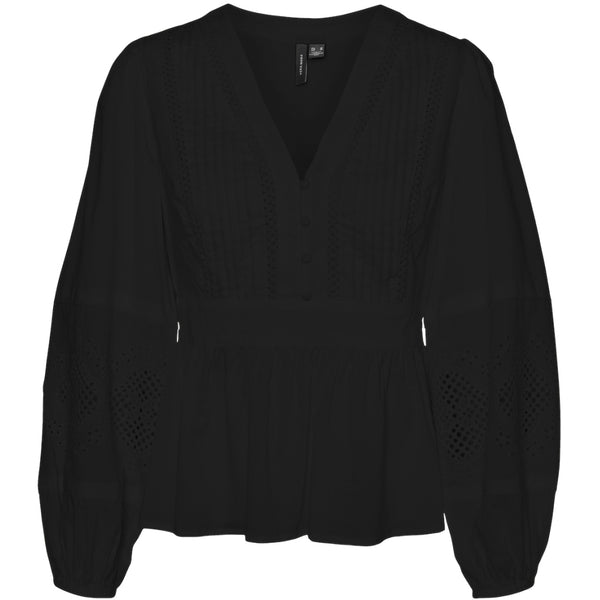 Vero Moda VERO MODA dam blus VMJAMILLA Blouse Black