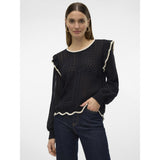 Vero Moda VERO MODA dam blus VMMADELYN Blouse Black W. BIRCH