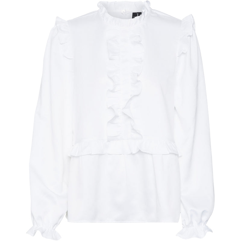 Vero Moda VERO MODA dam blus VMMERLE Blouse Bright White