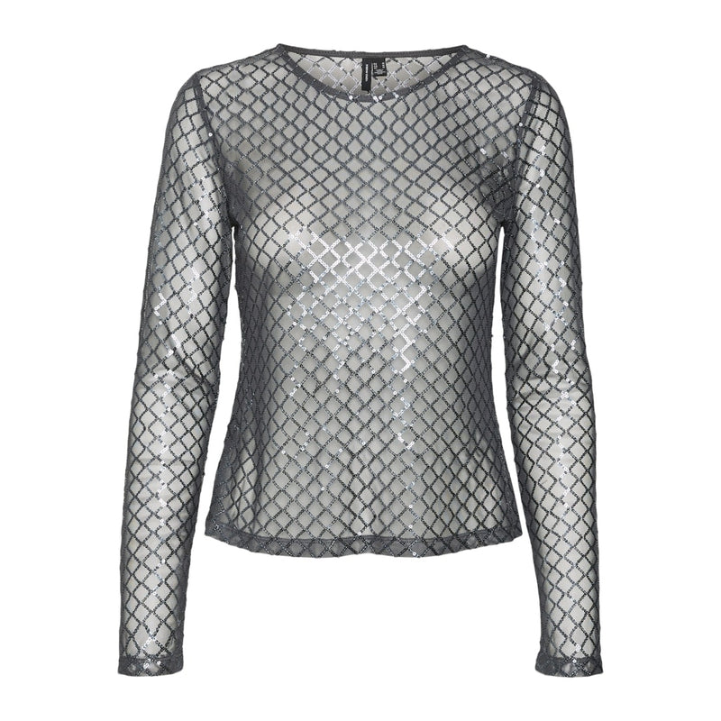 Vero Moda VERO MODA dam blus VMSAFINA Blouse Asphalt