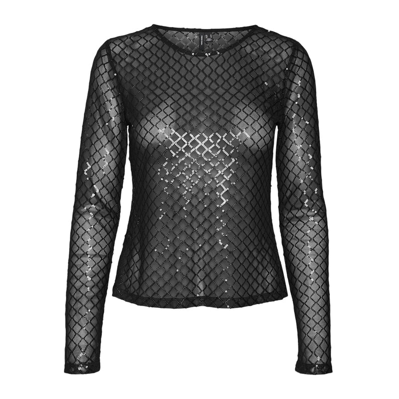 Vero Moda VERO MODA dam blus VMSAFINA Blouse Black