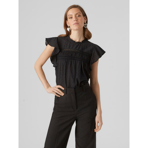 Vero Moda VERO MODA dam blus VMTRINE Blouse Black