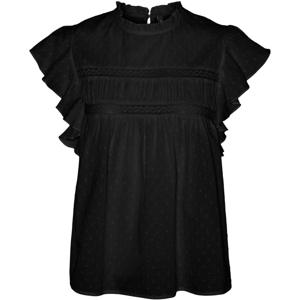 Vero Moda VERO MODA dam blus VMTRINE Blouse Black