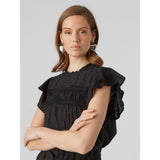 Vero Moda VERO MODA dam blus VMTRINE Top Black