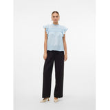 Vero Moda VERO MODA dam blus VMTRINE Top Cashmere Blue