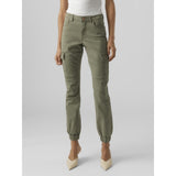 Vero Moda VERO MODA dam byxor VMIVY Pant Ivy green