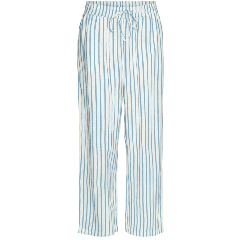 Vero Moda VERO MODA dam byxor VMLINN Pant Snow White Olga Airy Blue