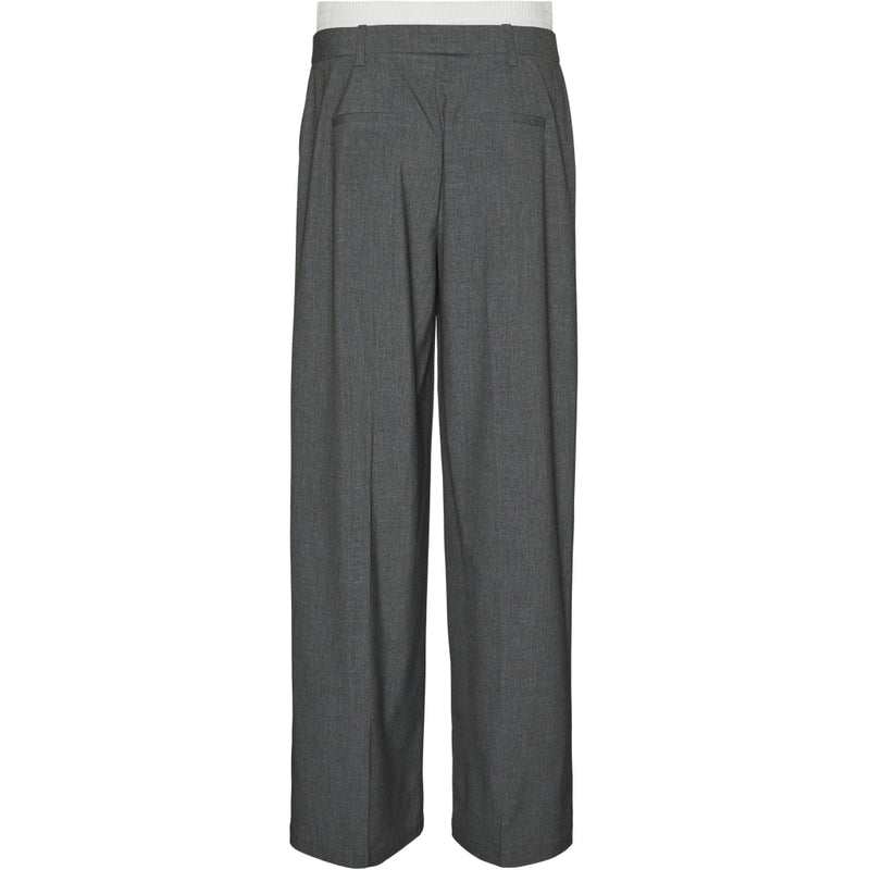 Vero Moda VERO MODA dam byxor VMMADJA Pant Dark grey melange