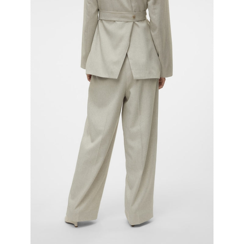 Vero Moda VERO MODA dam byxor VMOMARI Pant Light Grey Melange