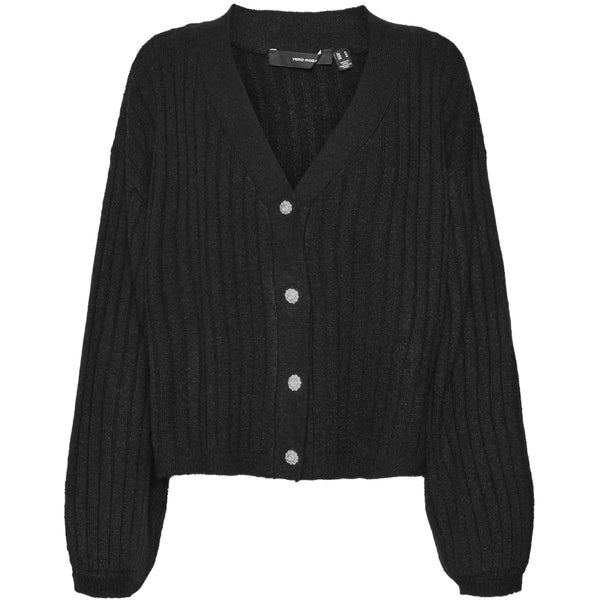 Vero Moda VERO MODA dam cardigan VMELYA Cardigan Black