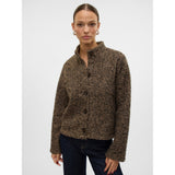 Vero Moda VERO MODA dam cardigan VMHAYLI Cardigan Silver Mink BLACK