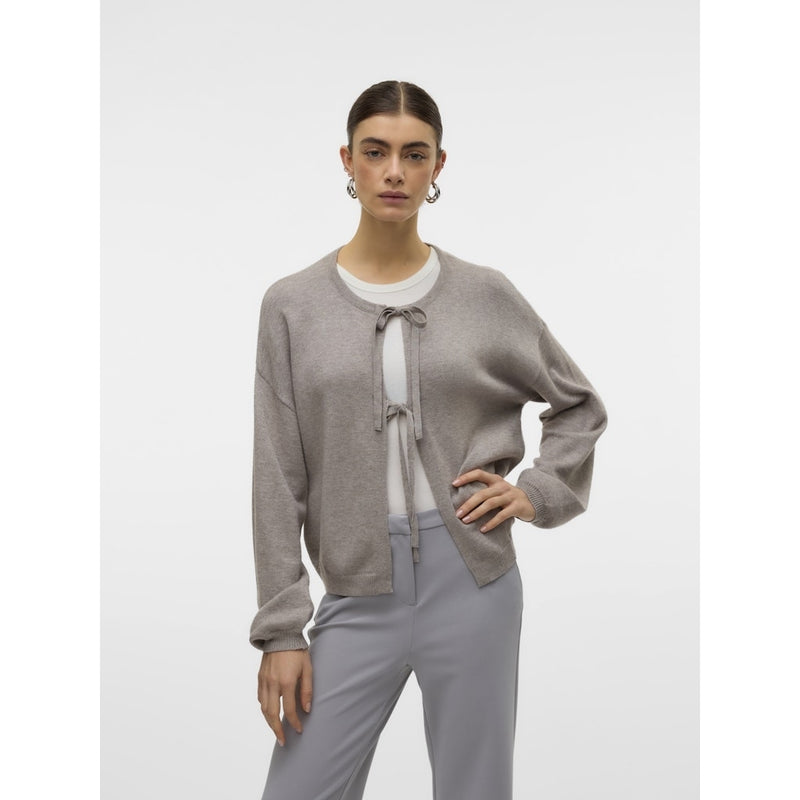 Vero Moda VERO MODA dam cardigan VMHOLLYKARIS Cardigan Moon Rock MELANGE