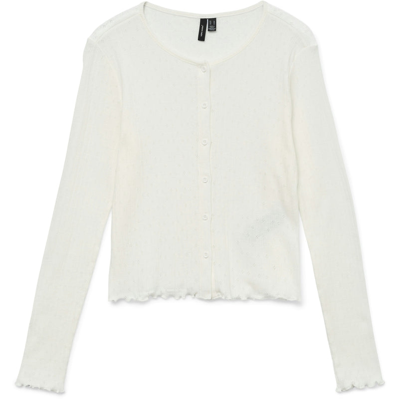 Vero Moda VERO MODA dam cardigan VMISA Cardigan Bright White