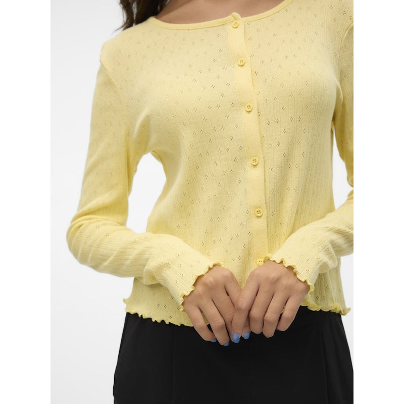 Vero Moda VERO MODA dam cardigan VMISA Cardigan Mellow Yellow