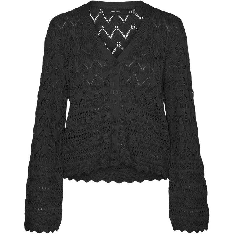 Vero Moda VERO MODA dam cardigan VMLUA Cardigan Black