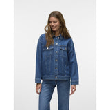 Vero Moda VERO MODA dam jacka VMTESSA Jacket Medium Blue Denim Detail RA380