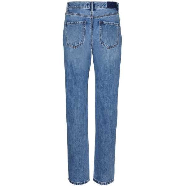 Vero Moda VERO MODA dam jeans VMHAILEY Restudsalg Medium blue denim