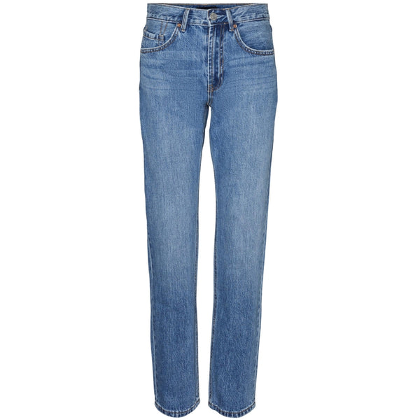 Vero Moda VERO MODA dam jeans VMHAILEY Restudsalg Medium blue denim