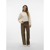 Vero Moda VERO MODA dam jeans VMTESSA Jeans Silver Mink LEOPARD