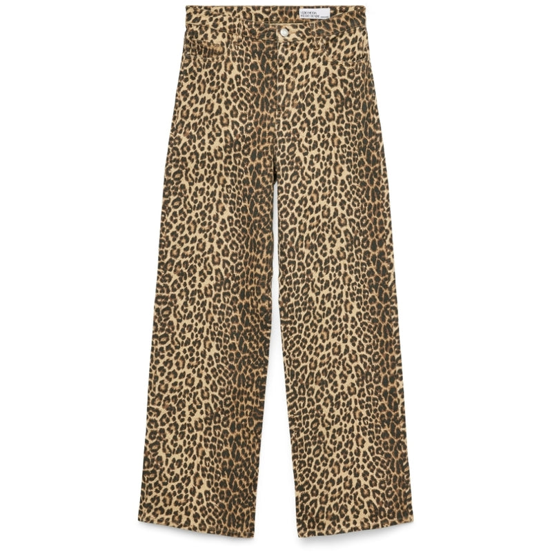 Vero Moda VERO MODA dam jeans VMTESSA Jeans Silver Mink LEOPARD