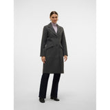 Vero Moda VERO MODA dam kappa VMFORTUNESARA Jacket Dark grey melange
